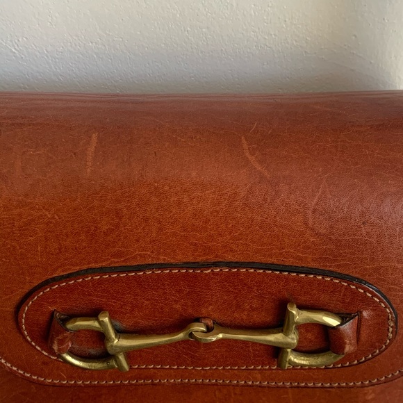 Vintage horsebit crossbody bag. - Picture 5 of 8